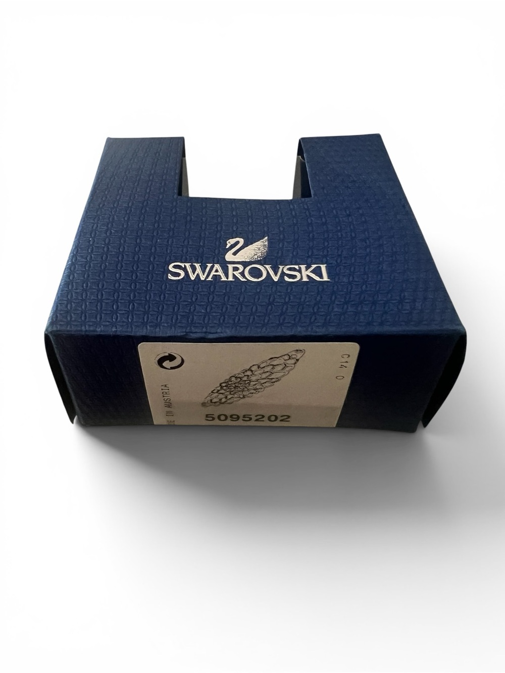 NIB Swarovski Belle Romantic Floral Filigree Laser-cut Black Bracelet - 10cm - Picture 10 of 11